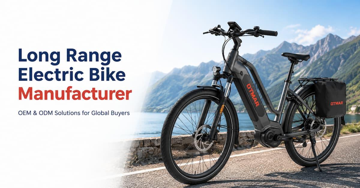 Long Range Electric Bike Manufacturer: How B2B Buyers Choose Reliable E-Bike Partners